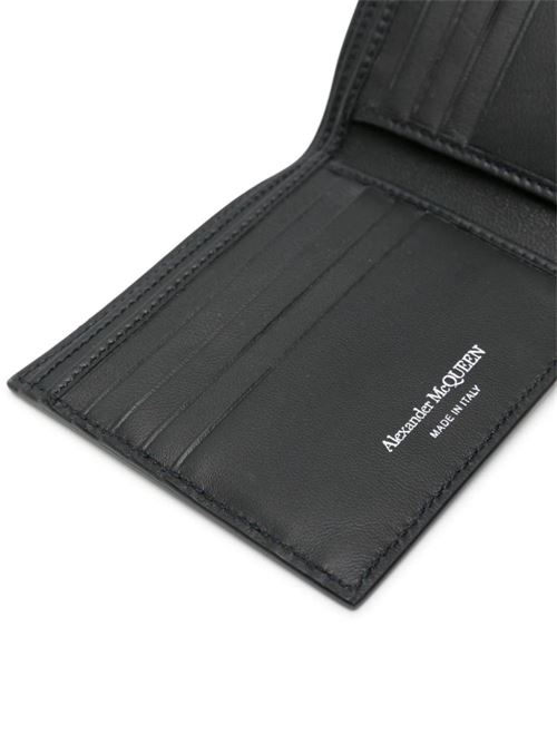 Portafoglio bi-fold Graffiti Alexander McQueen | 6021371AAQ51088